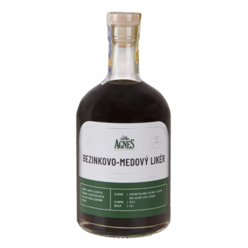 Agnes Bezinkovo -medový likér 18,5% 0,5 l
