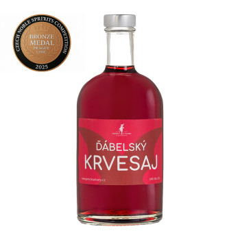 Jenčík a dcery Ďábelský krvesaj 24% 0,5 l