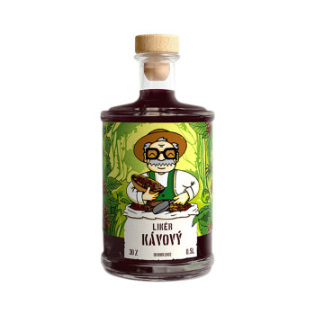 Poněšický Kávový likér 30% 0,5 l