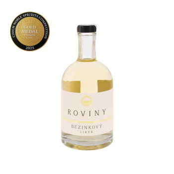 ROVINY Bezinkový likér 20% 0,5 l