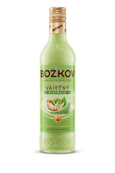 Božkov Vaječný likér Pistácie 15% 0,5 l